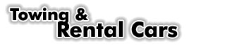 TOWING & RENTAL CARS